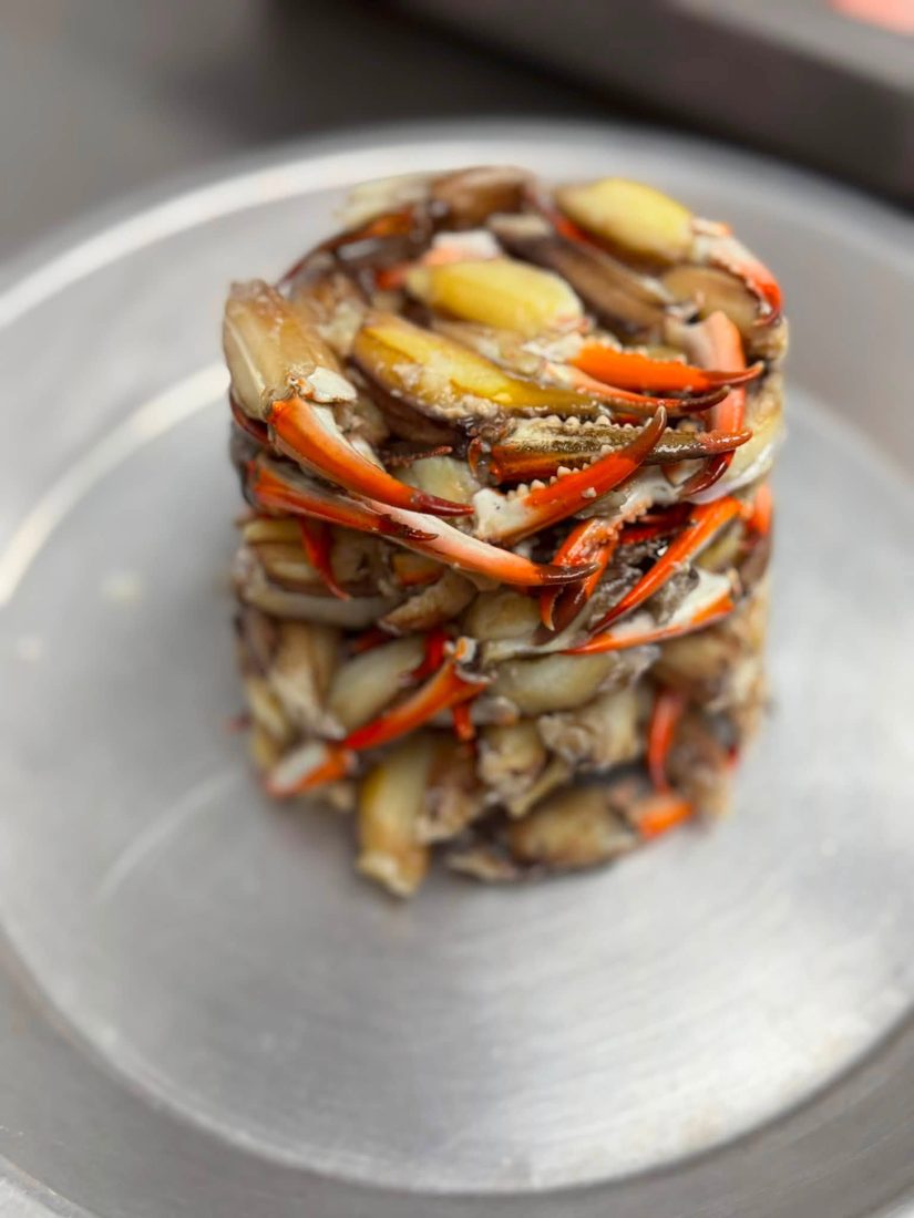 Blue crab claws