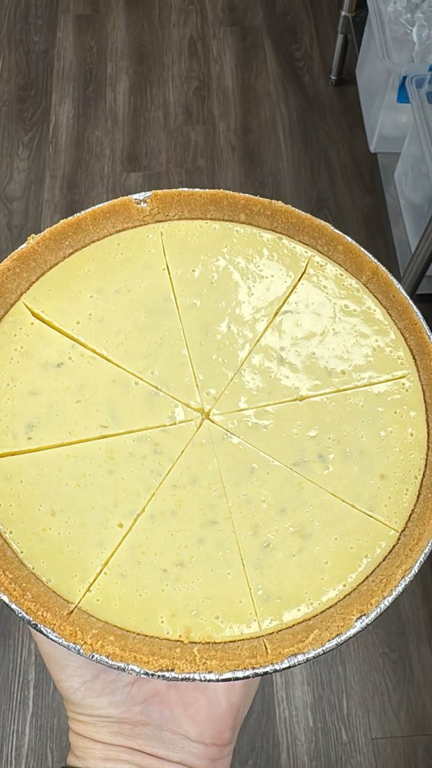 Housemade key lime pie